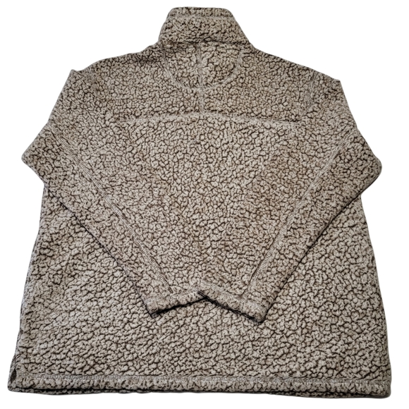 Grizzly Sherpa Pullover 3/4 Zip Pullover Sz XL - Picture 4 of 6